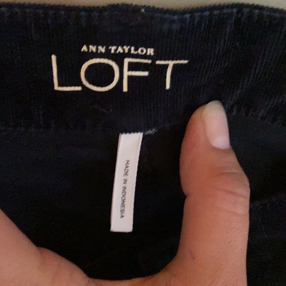 Ann Taylor Loft, corduroy jeans - Picture 2 of 2